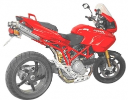 Remus Revolution GP Slip on Exhaust (Alum) Ducati Multistrada DS 1000/1100 03-08  DS620 05+