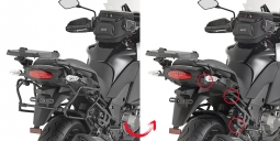 GIVI PLXR4113 PLX Series Quick Release Sidecase Mounting Kit - Kawasaki Versys 1000 LT (2015+)