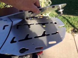 Jesse Luggage Quick Release Double Plate - Triumph Tiger 800 Jesse Luggage Quick Release Double Plate - Triumph Tiger 800