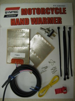 Symtec Motorcycle Grip Heaters - w/Metal Toggle Switch