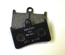 Galfer Black Brake Pads - Concours Rear