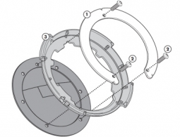 Givi BF03 Tanklock Tank Bag Fitting Kit - Honda