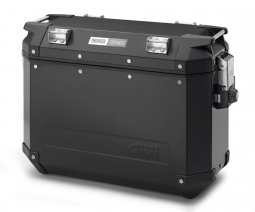 GIVI Trekker Outback Monokey Cam-Side Saddlebag - 37lt Left Side - Black - OBK37BL