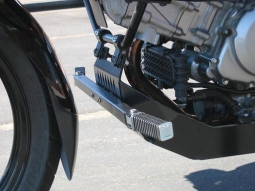 Happy Trails Highway Pegs for DL650/1000 W/AMS Engine Protector